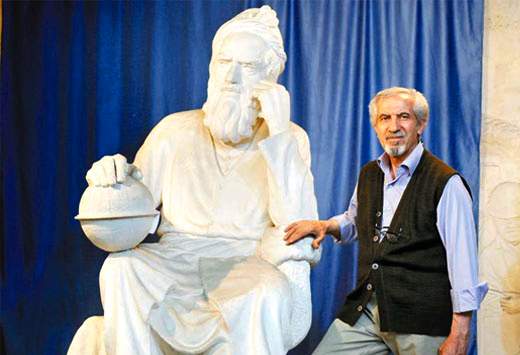 مجسمه‌ی خیام در منهتن نیویورک