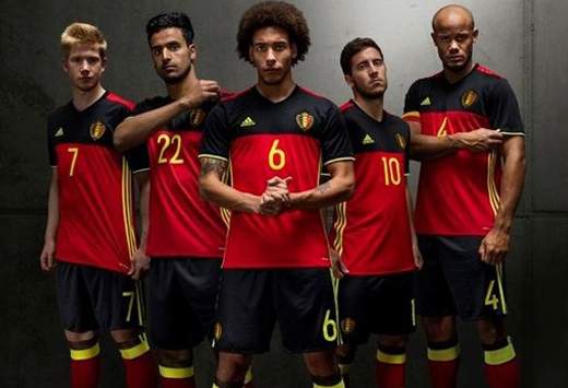 رونمایی از پیراهن بلژیک برای یورو ۲۰۱۶