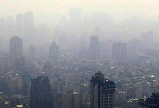 افزایش آلودگی هوای تهران در ۴۸ساعت آینده