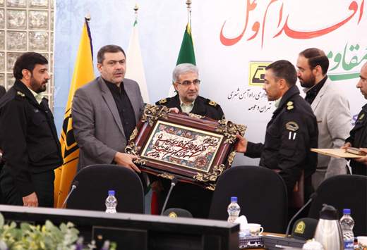 فرمانده جدید یگان انتظامی شركت بهره برداری مترو تهران منصوب شد
