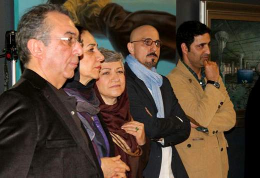 نمایشگاه نقاشی "ژُکال" در پردیس ملت افتتاح شد