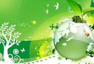 تشکیل زنجیره دانش آموزان در منطقه ۱۰ تهران همزمان با هفته زمین پاک