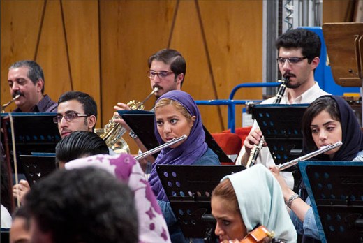 برگزاری نخستین تمرین مشترک ارکسترهای جوانان جهان و سمفونیک تهران
