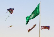 بادبادک ها در آسمان برج میلاد به پرواز در می‌آیند