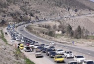 محور هراز تا 11 آبان شب ها مسدود است