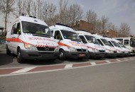 ۲۳۵ آمبولانس از فردا عازم مناطق مرزی غرب کشور می‌شوند
