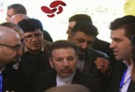 بازديد وزير ارتباطات و هيات همراه از غرفه آپ در نمايشگاه الكامپ
