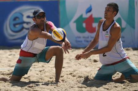 والیبال ساحلی ایران فینالیست رقابت های قهرمانی آسیا