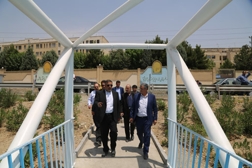 بازدید معاون خدمات شهری و محیط زیست شهرداری تهران از منطقه ۲۲