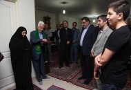 برگزاری آئین "چهل شب چهل روضه" در بیت شهدای سرافراز منطقه ۲۲