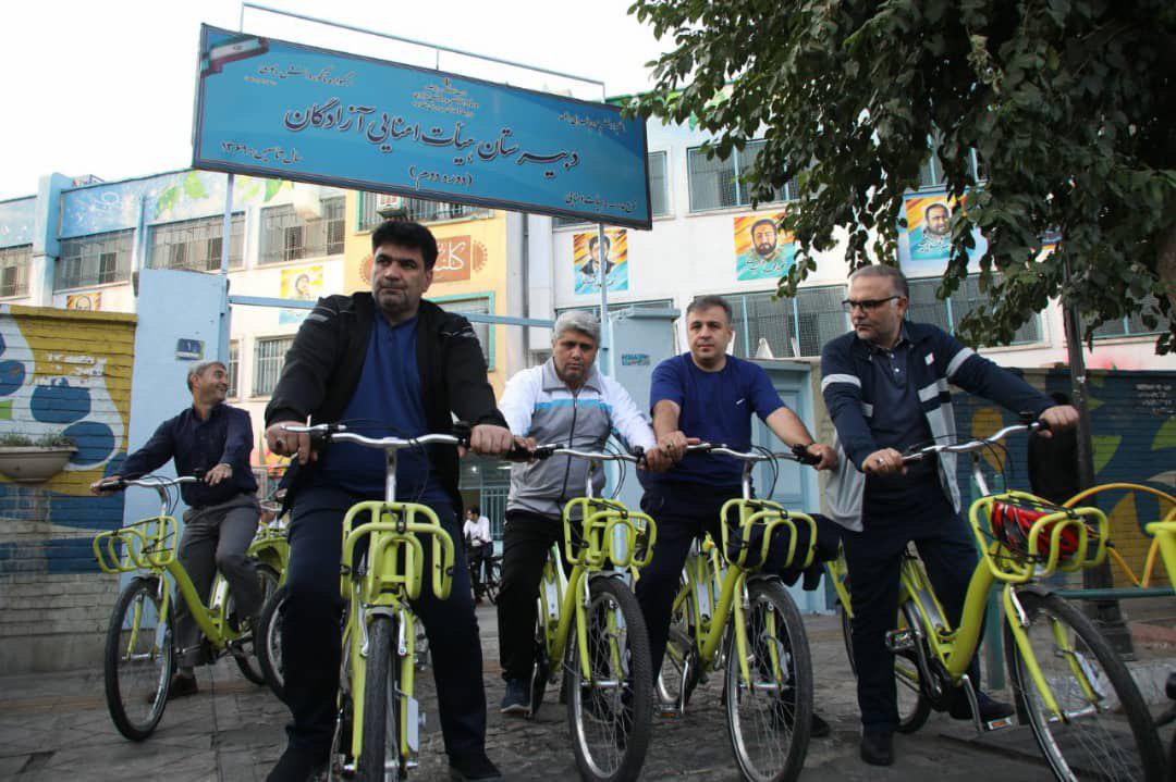 ترویج فرهنگ دوچرخه سواری با اجرای طرح «از خانه تا مدرسه با دوچرخه»