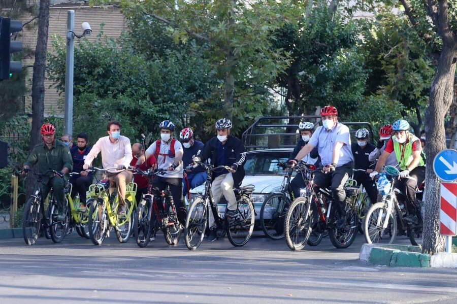 گسترش همکاری میان فدراسیون دوچرخه سواری و شهرداری منطقه۱۷